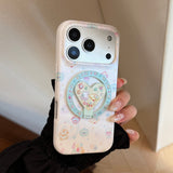 Dream Color Cartoon Magnetic iPhone Case