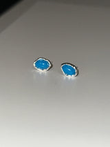 [925silver] エッグターコイズピアス
