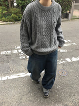 ウッディケーブルニット