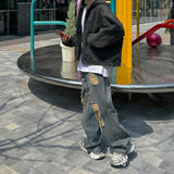 3 TAP Smoke Wrinkle Wash Denim Pants (2color)