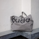 Big tote bag - Black check