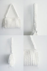WOOLLY BAG_white
