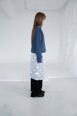 flower see-through banding skirt(3colors)