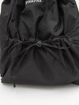 NYLON CHAIN BACKPACK BLACK