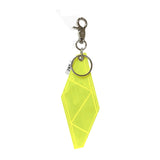 reflect keyring (yellow green)