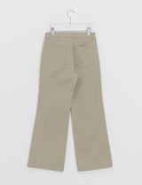 Pigenpi Cotton Semi Bootcut Pants