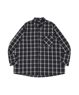 Vintage Gemstone check shirt _ Black 
