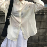 エアリーシアーシャツ