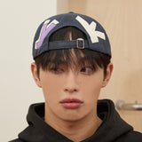YK Check Applique Ball Cap