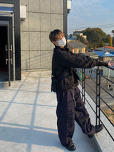 ダートナイロンカーゴバルーンパンツ　2色