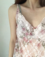 sophia floral slip dress