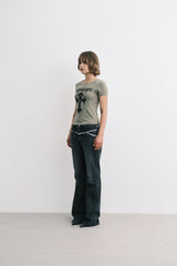 クロスTシャツ (khaki)