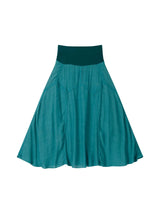 FOREST LONG SKIRT (TEAL)