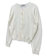 Symbol Logo Daily Round Cardigan_Cream