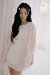 Love letter cardigan (Pink)