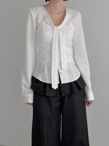 Eve Tie Snap Blouse
