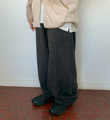 Imol Knit Wide Banding Pants