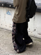 waki camo wide pants