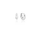 26SS★ Champagne Moon Silver Goutte Glint Earrings XS