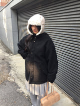 Fluffy Padded Trapper Hat (5color)