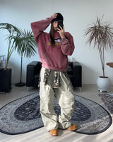 エルデンダイアゴナルジッパーカーゴパンツ