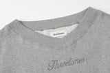 Mix logo sweatshirt - gray