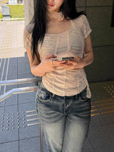 Muse Scarf Top
