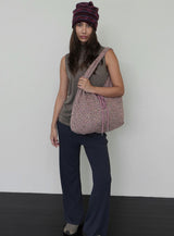 Jeanne Knit Shoulder Bag_Pink