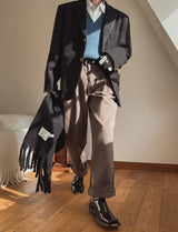 Koby two-tuck chino pants