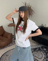 アケンビンテージスターリンガーTシャツ
