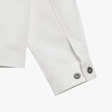 Stranger Classic Fit Cotton Jacket (White)