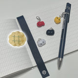 [MADE] Mini Pen Key ring - Melon Bread Yellow