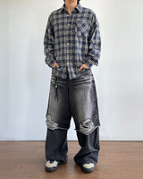 Bleach Checkered Shirt