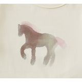 エリラホースグラフィックスリムTシャツ