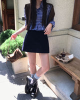 Work Corduroy Pocket Skort Pants