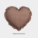 Heart Frill Dust-Free Cushions