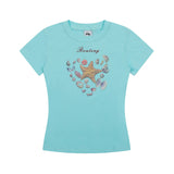 Seashell Heart Starfish T-Shirt 231232068
