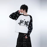 SEXXDEVIL "DESIRE" スターワッフルTシャツ
