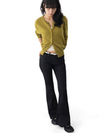 Iva Studded Low-Rise Bootcut Jeans