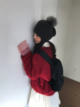 ポムポムニットベレー (3color)