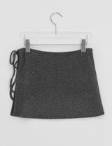 Anka Layered Wrap Skirt Pants