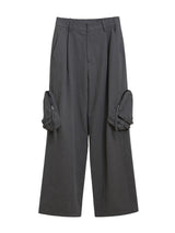  RIVET STRAP POCKET PANTS_GRAY