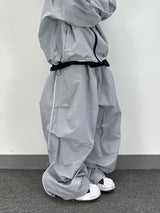piping balloon track pants