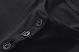 Lora Button Slim Tee