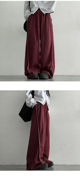 Puton Stitch Wide Sweat Pants (3 colors)
