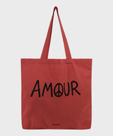 amour soleil eco bag sun red