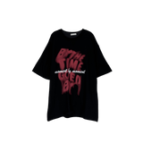 ブリーディングレッドTシャツ
