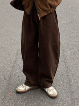Amor Curved Wool Napping Pants