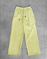 WOOD STRING WIDE PANTS
