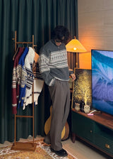 Two-Tuck Bijou Slacks 2COLOR